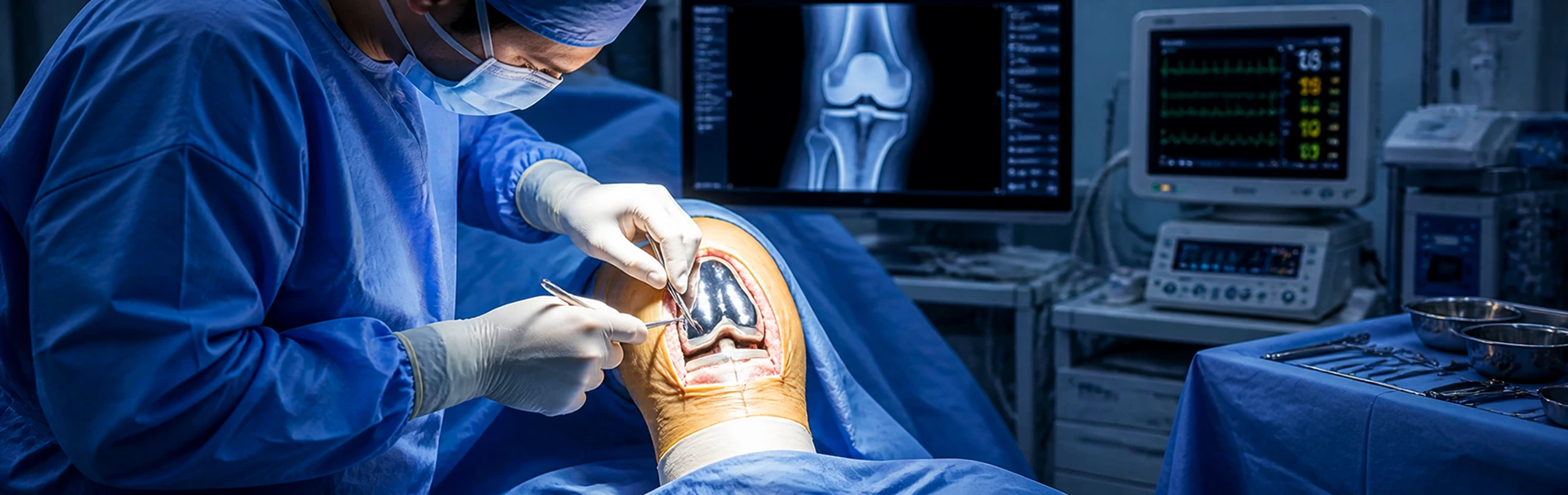 Knee joint replacement treatment in India with medical tourism assistance